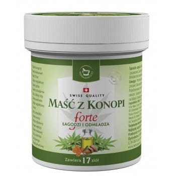 Pommade au chanvre FORTE 125ml SWISSMEDICUS