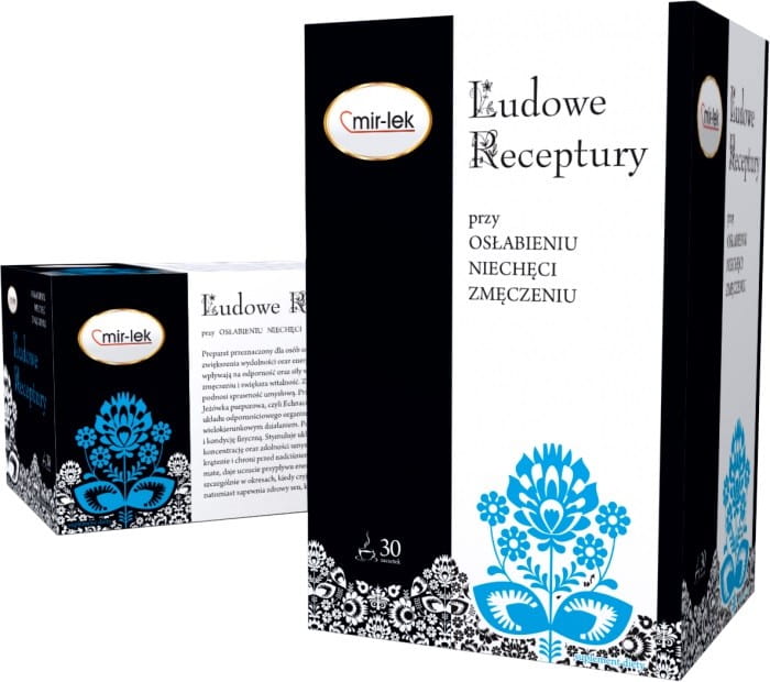 Recettes folkloriques faiblesse fatigue manque d'énergie 30 sachets MIR - LEK