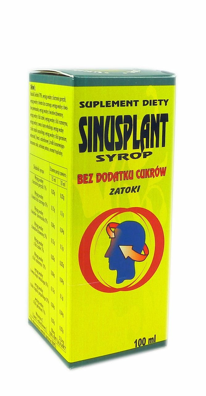 Sinusplant sirop sans sucre 100ml PLANTA - MEDICAMENT