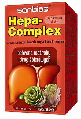 HEPA - complexe 60tabl. SANBIOS