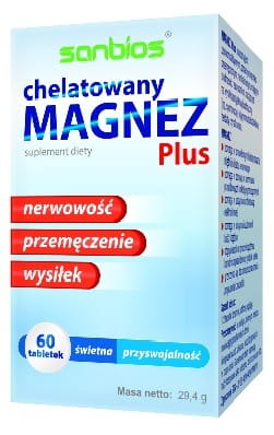 Magnésium plus 60 comprimés SANBIOS