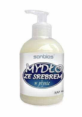 Savon liquide à l'argent 300ml SANBIOS