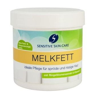 Matière grasse de lait de soin de la peau au calendula et à la vitamine E 250 ml