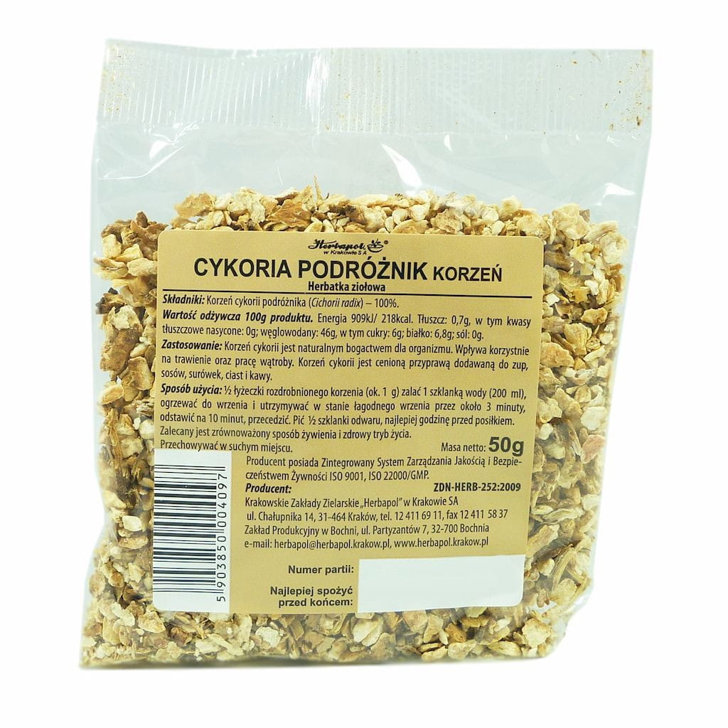 Chicorée la racine voyageuse 50g HERBAPOL