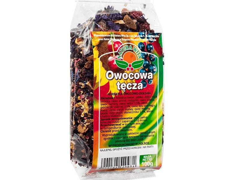 Tisane arc-en-ciel aux fruits 100g NATURE ACCUEILLANTE
