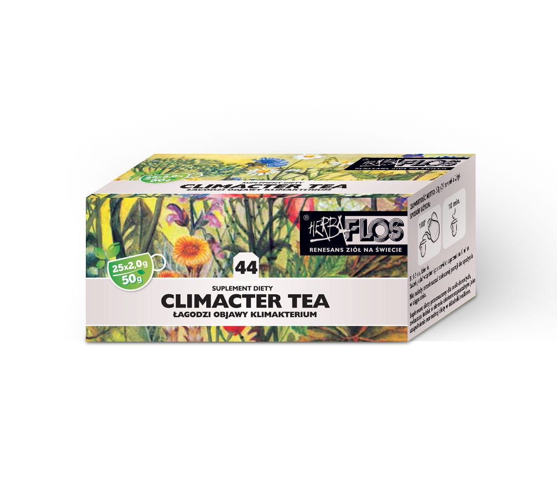 44 climacter tea fix 25 x 2g - herbes climactériques - FLOS