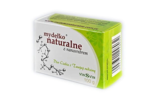 Savon naturel au nanoargent en cube de 100g VINSVIN