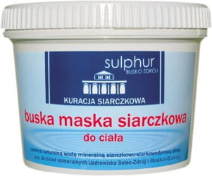 Masque corporel au sulfure Busko 500g SOUFRE