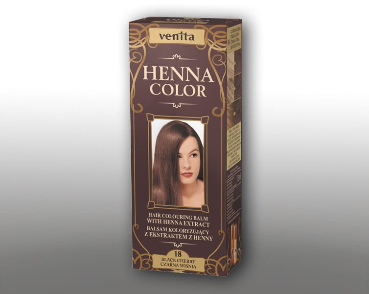 Henné tube 018 cerise noire VENITA