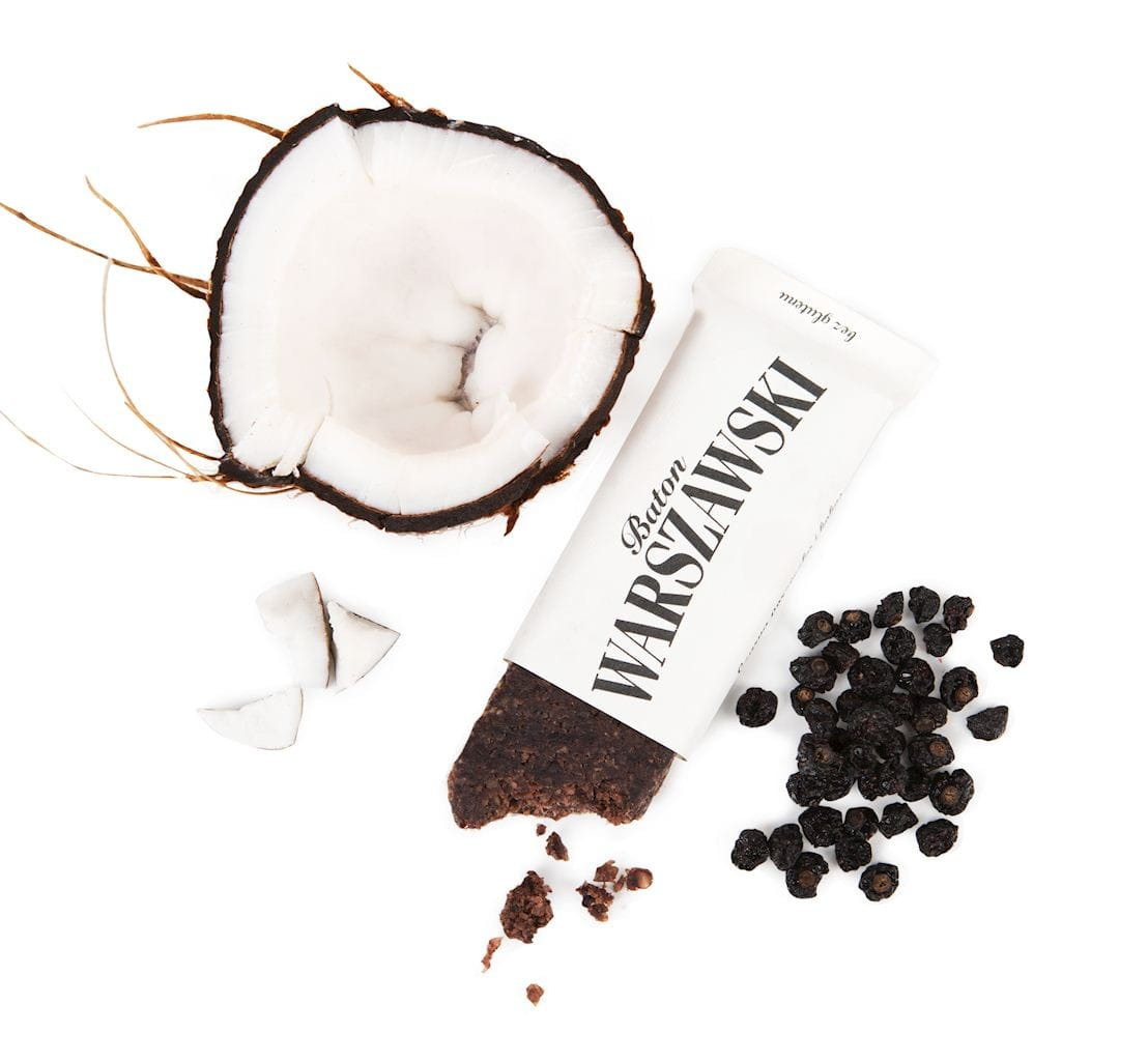 Barre cassis et noix de coco 60g - BARRE VARSOVIE