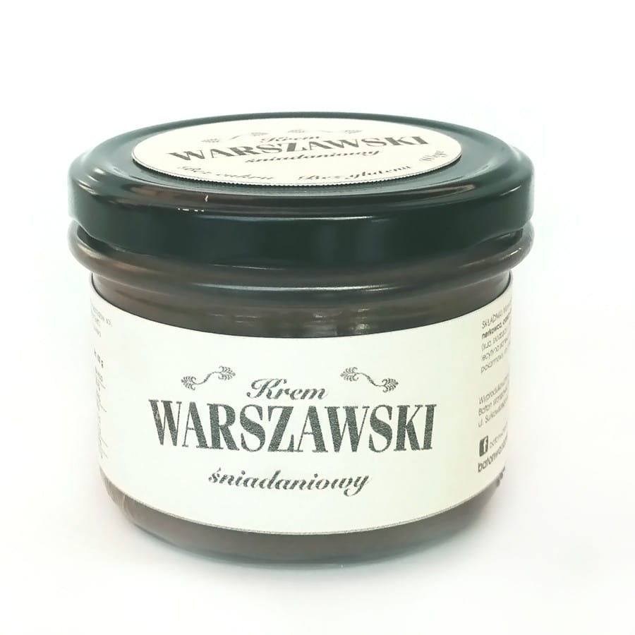 Crème petit-déjeuner 190g - BAR VARSOVIE
