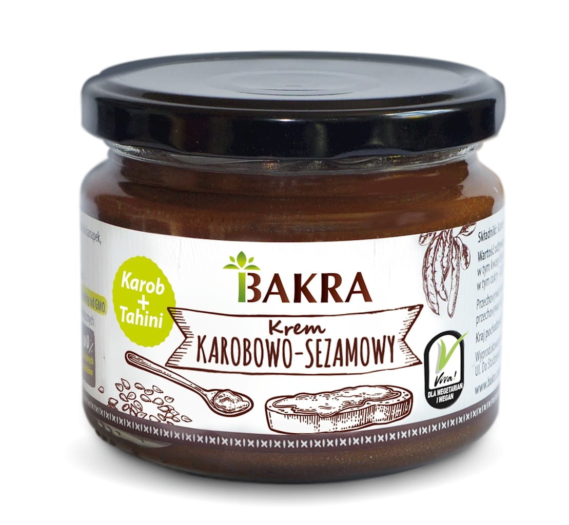 Crème caroube et sésame 300g - BAKRA