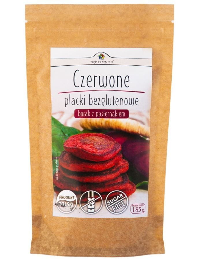 Pancakes de betterave rouge aux panais - sans gluten sans sucre instantané 185g CINQ CHANGEMENTS