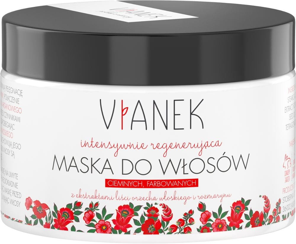 Masque régénérant intensif pour cheveux foncés 150 ml VIANEK