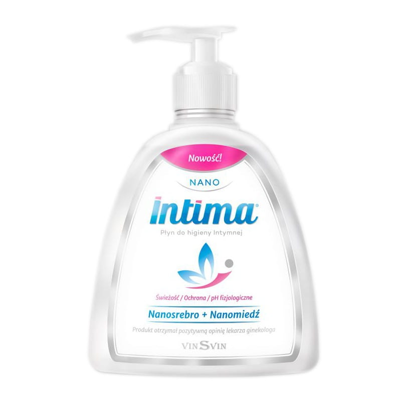 Fluide d'hygiène intime Nanointima au nano-argent et nano-cuivre 300ml VINSVIN