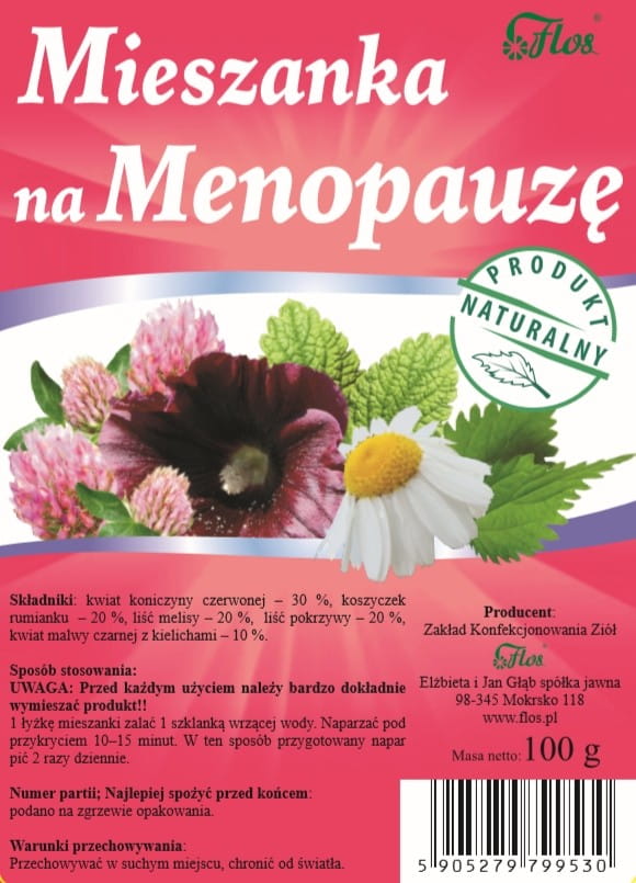 Mélange pour la ménopause 100g FLOS