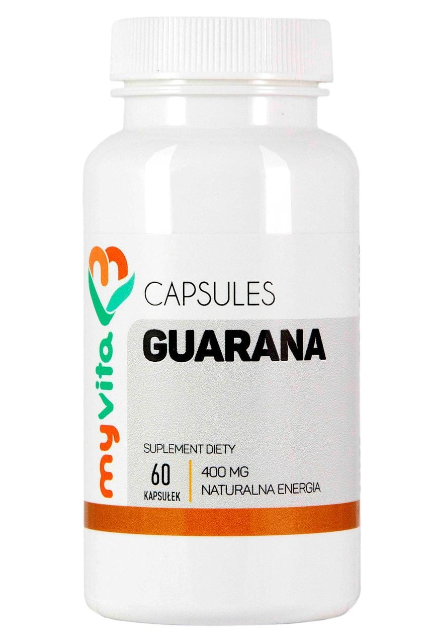Guarana 400mg 60 gélules - MYVITA