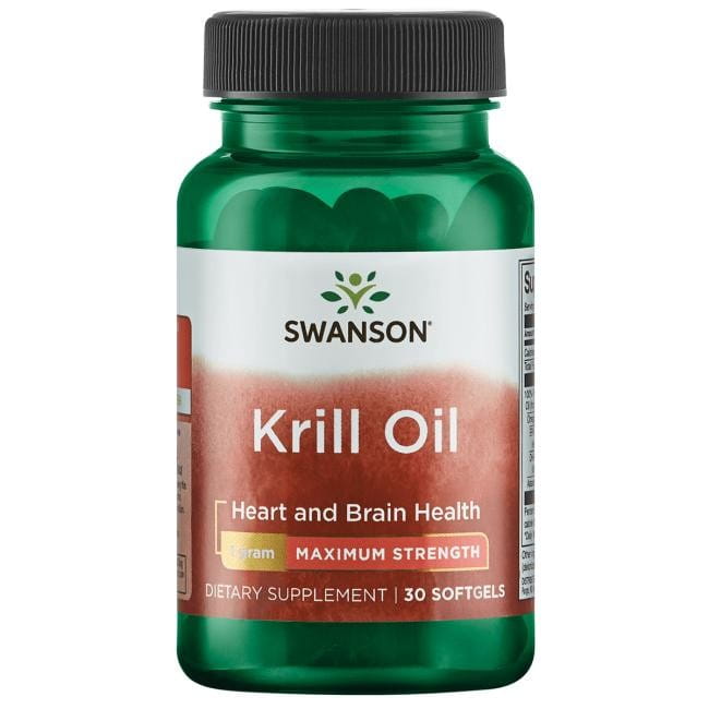 Huile de krill 1000mg 30sgels. - Huile de krill SWANSON