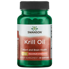 Huile de krill 1000mg 30sgels. - Huile de krill SWANSON