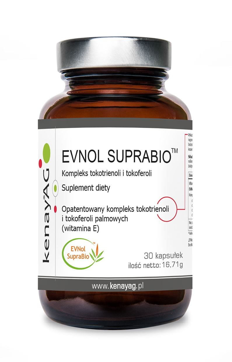 KENAY evnol supraBIO 30 gélules - un complexe de tocotriénols et de tocophérols (vitamine e)