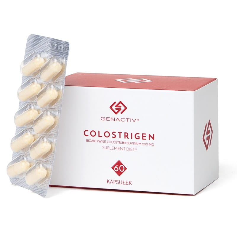 Gélules Colostrum 200mg 60 gélules - lyophilisat bioactif 2h GENACTIV