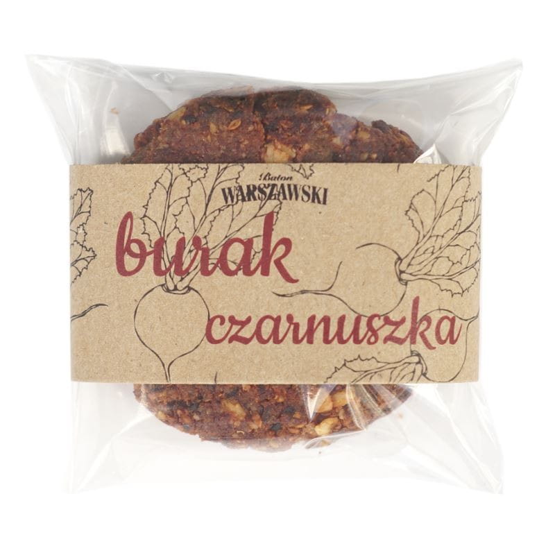 Biscuit betterave et cumin noir 60g - BAR VARSOVIE