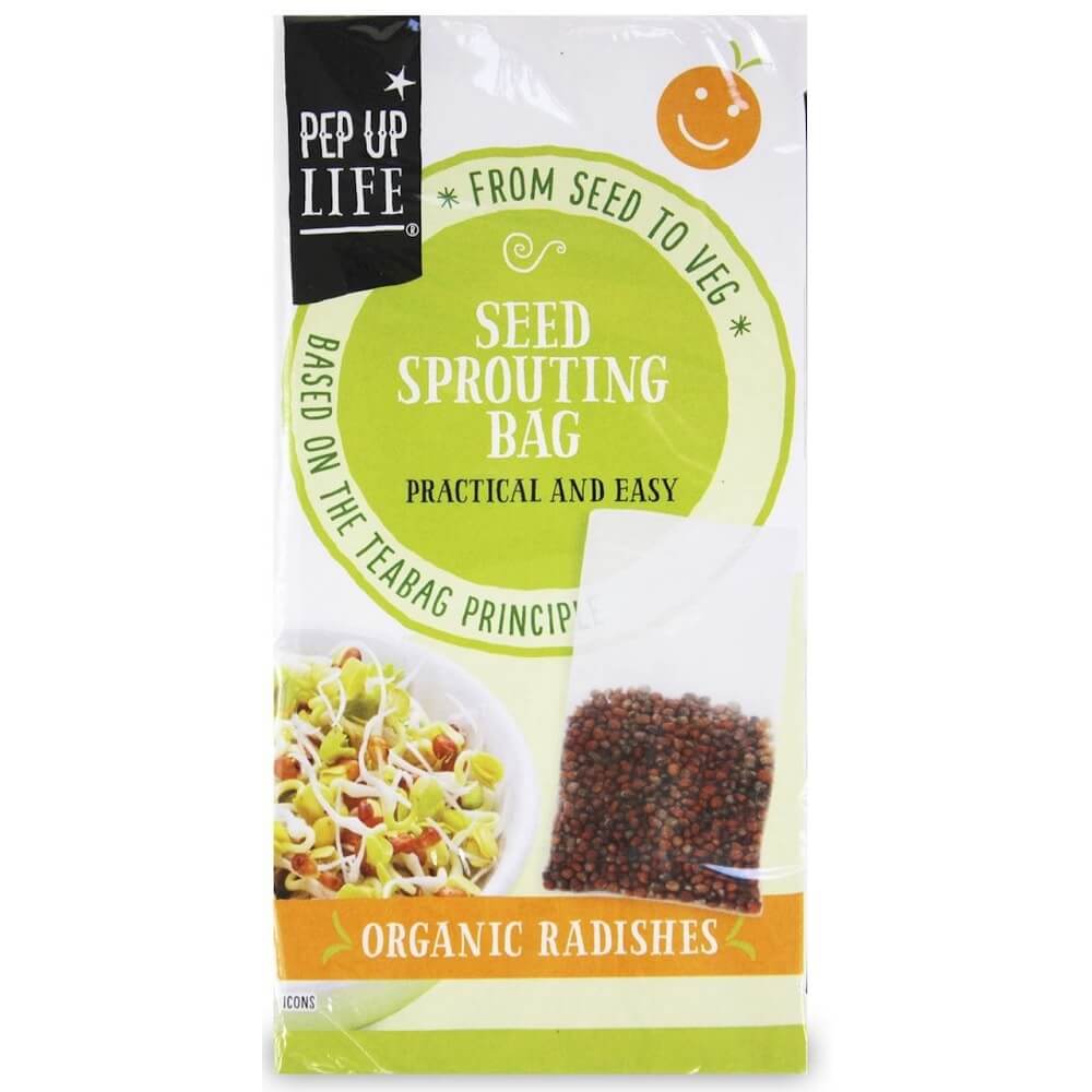 Graines à germer (radis) BIO 4 x 20 g (80 g) - PEP UP LIFE