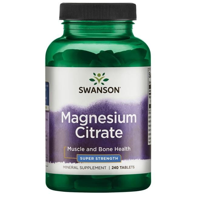 Citrate de magnésium 240tabl. - citrate de magnésium SWANSON