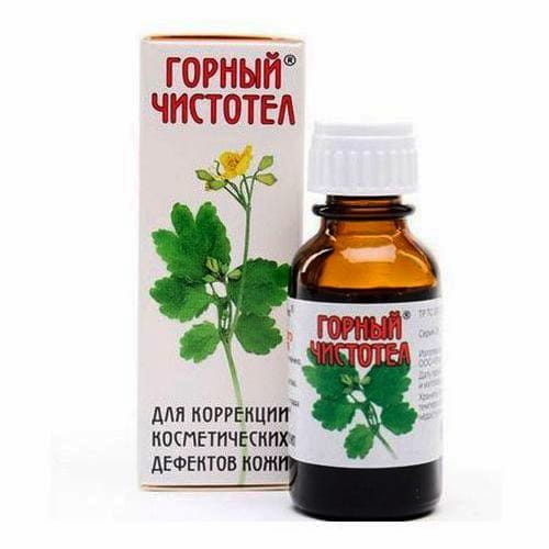 Doktor vedov extrait de chélidoine de montagne 15ml