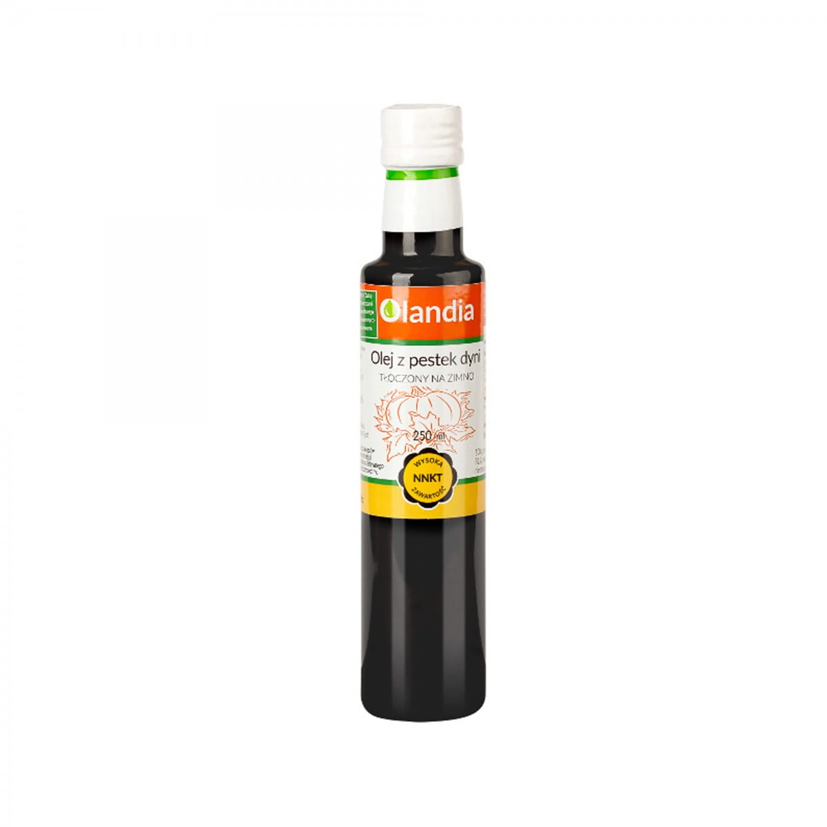 Huile de pépins de courge pressée à froid 250 ml OLANDIA