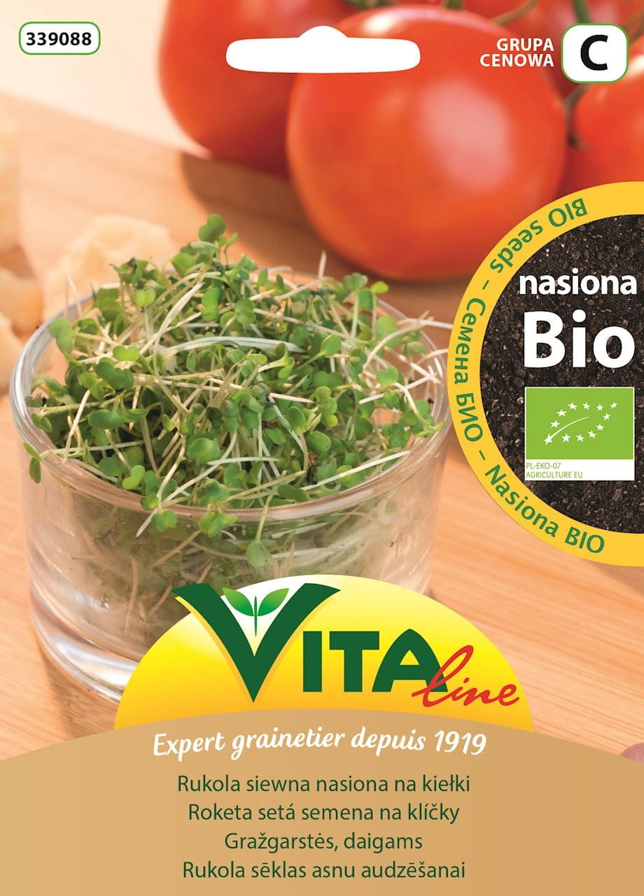 Graines de roquette BIO pour germes 15 g VITA LINE
