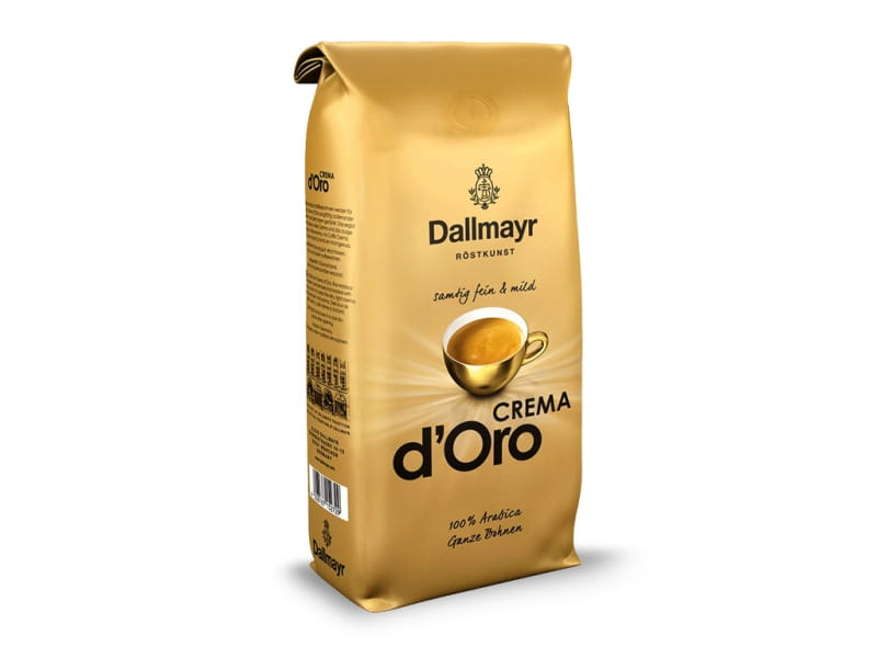 Grains de café crema d'oro 1 kg DALLMAYR