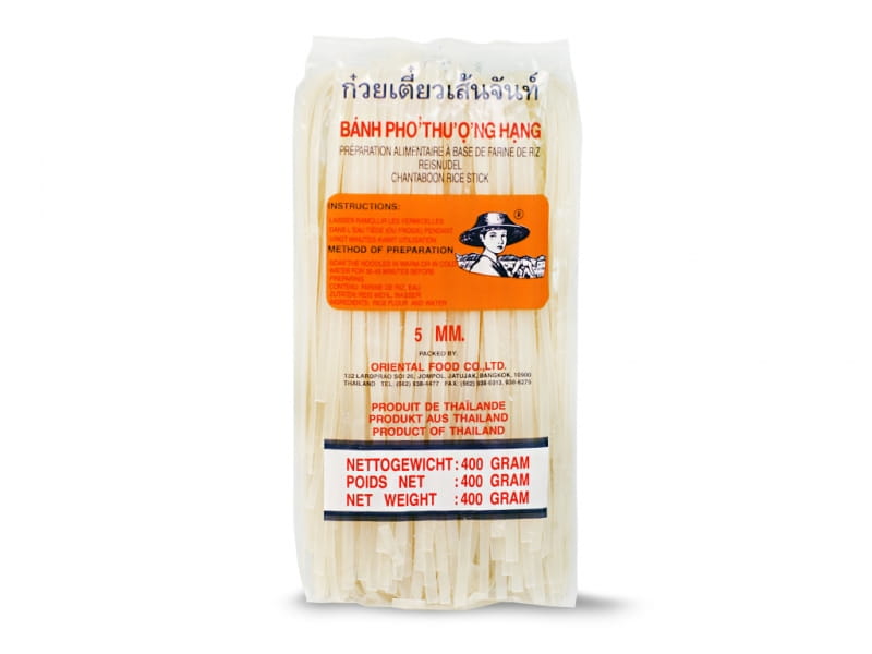 Nouilles de riz 5mm fermier 400g - VIVIO