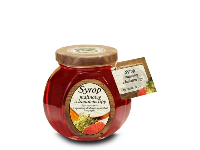 Sirop de framboise à la fleur de tilleul 150ml
