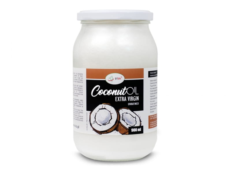 Huile de coco vierge 900ml - VIVIO