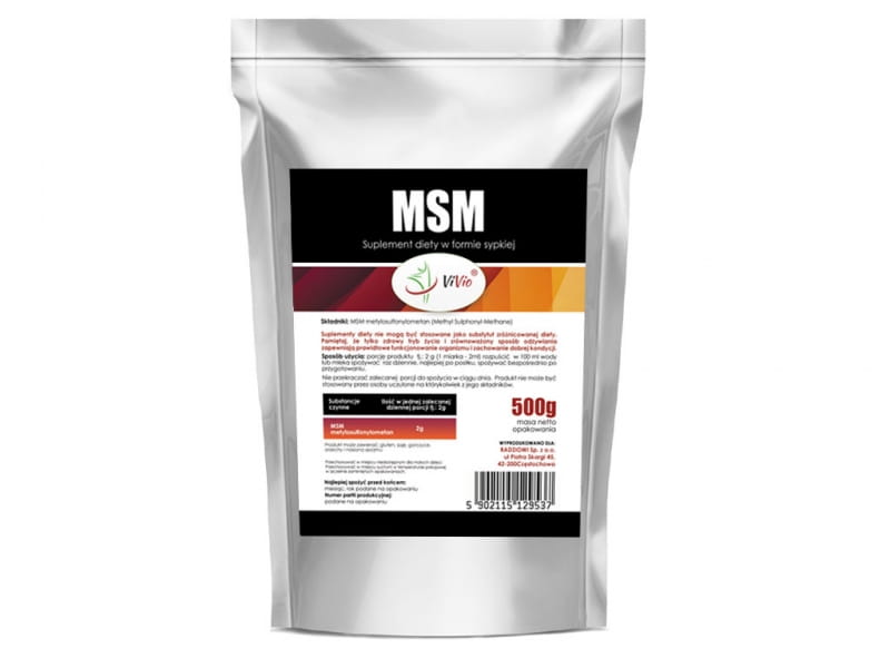 MSM poudre 500g - VIVIO