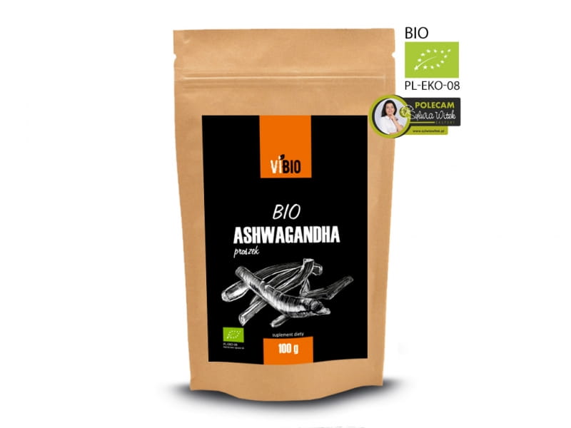 Poudre d'ashwaganda BIO 100g