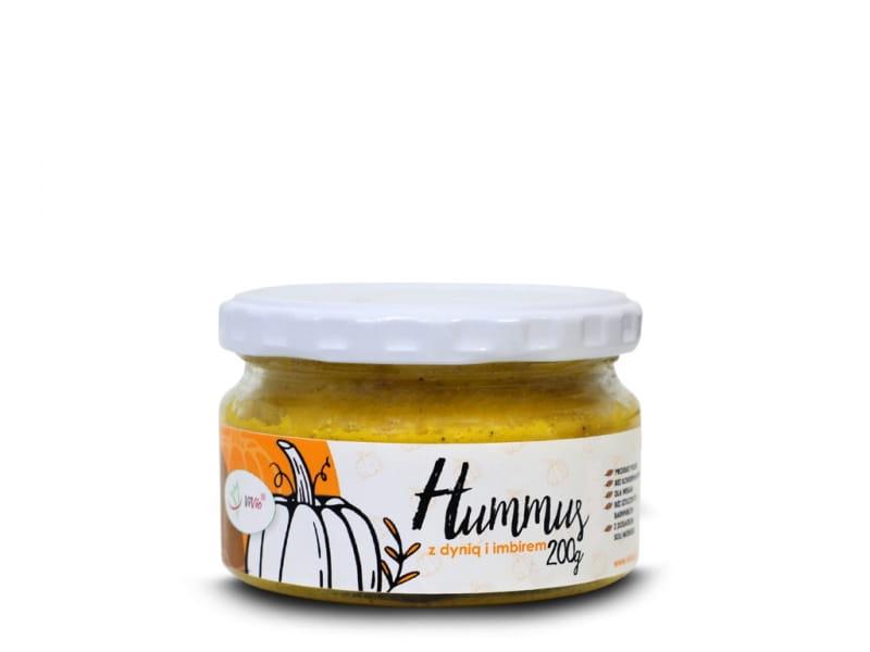 Houmous au potiron et gingembre 200g - VIVIO