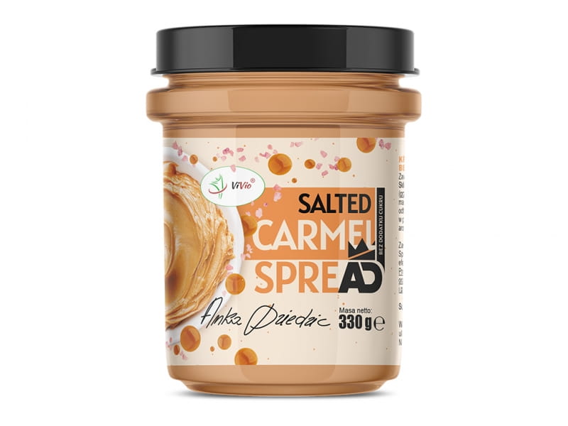 Crème de cacahuète au caramel salé 330g ANKA DZIEDZIC - VIVIO