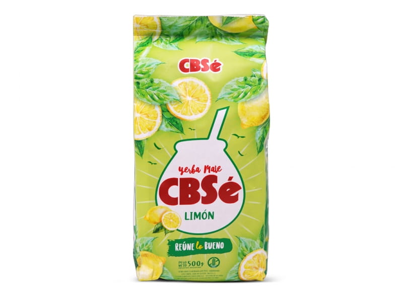 Yerba maté citron limon 500g CBSE