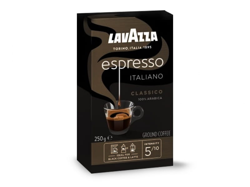 Café moulu caffe espresso italiano 250g LAVAZZA