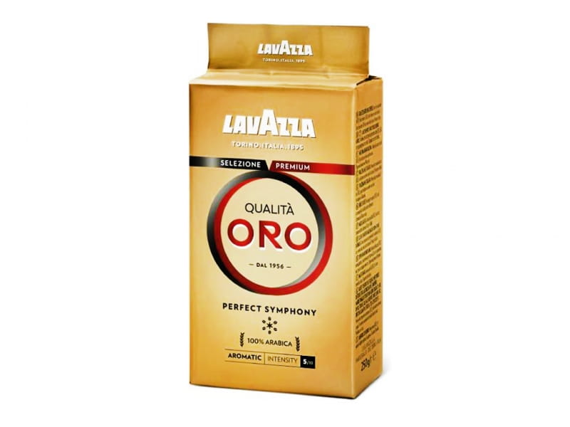 Café moulu qualita oro torréfié 250g LAVAZZA