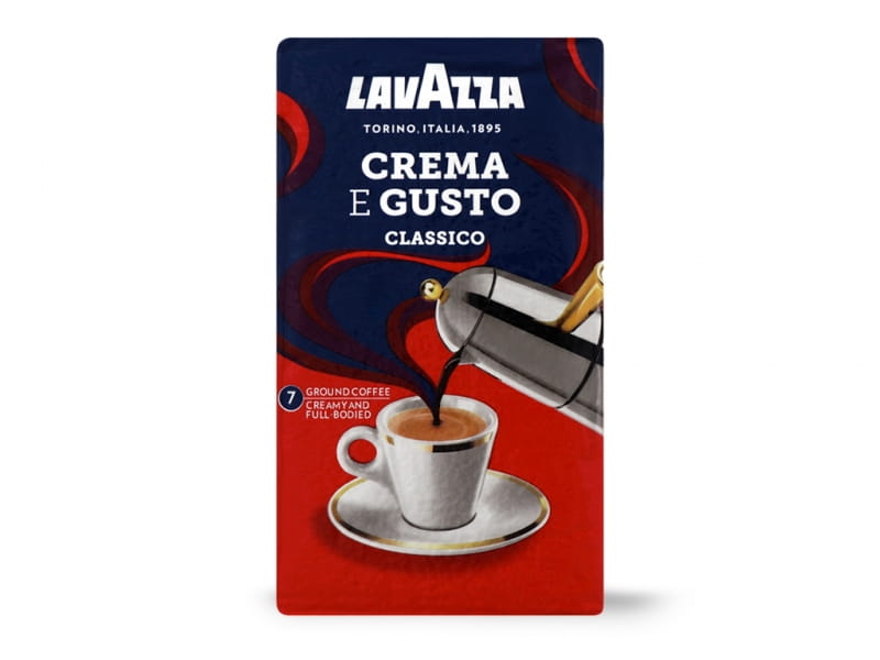 Café moulu avec crema e'gusto clas. 250g LAVAZZA