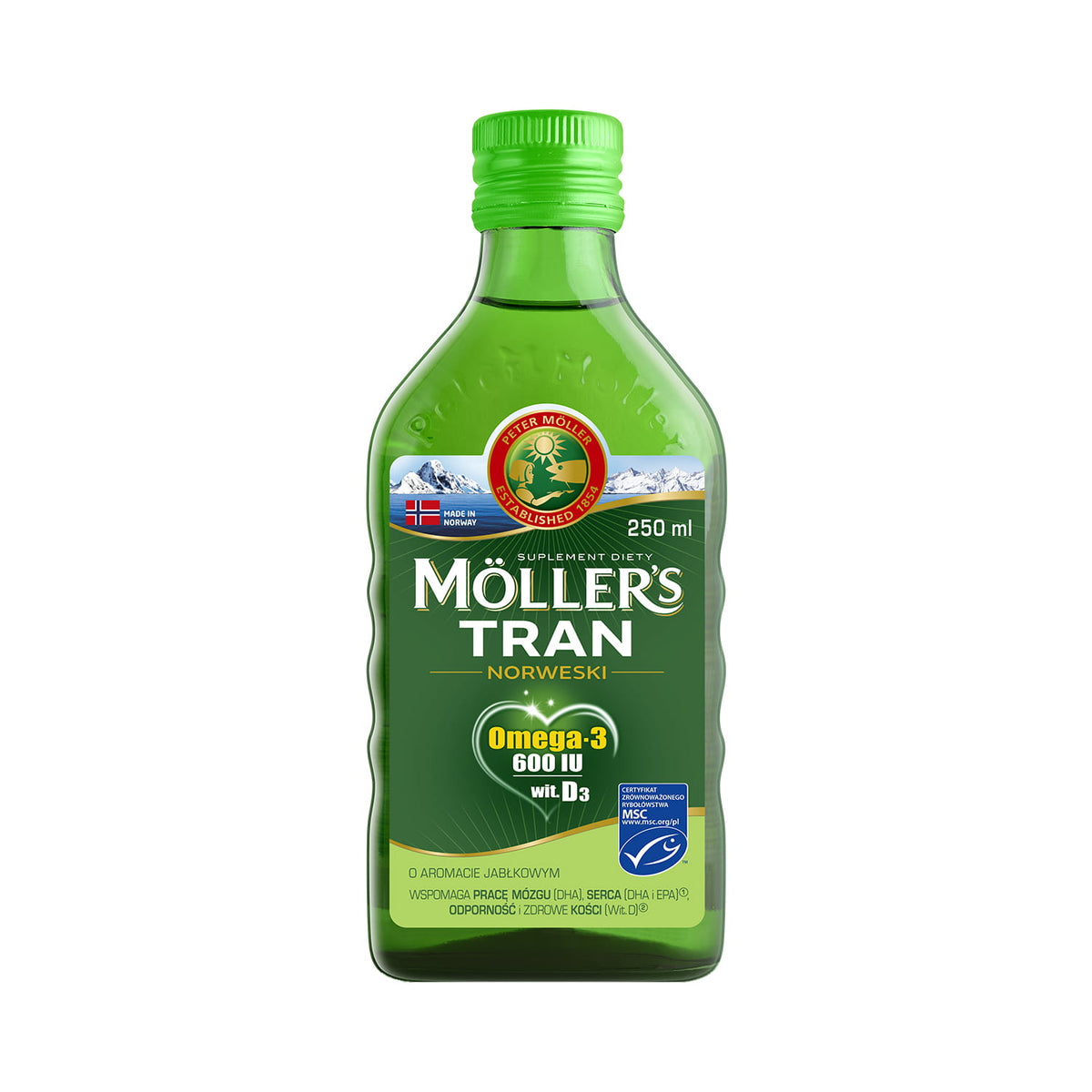 Huile de pomme norvégienne 250 ml MOLLER'S MOLLERS