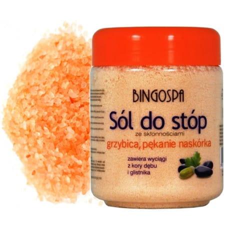 Sel pour le soin des pieds sujets aux mycoses 550g BINGOSPA