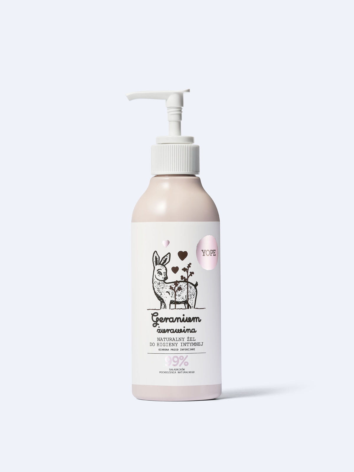 Gel hygiène intime géranium et canneberge 300ml YOPE