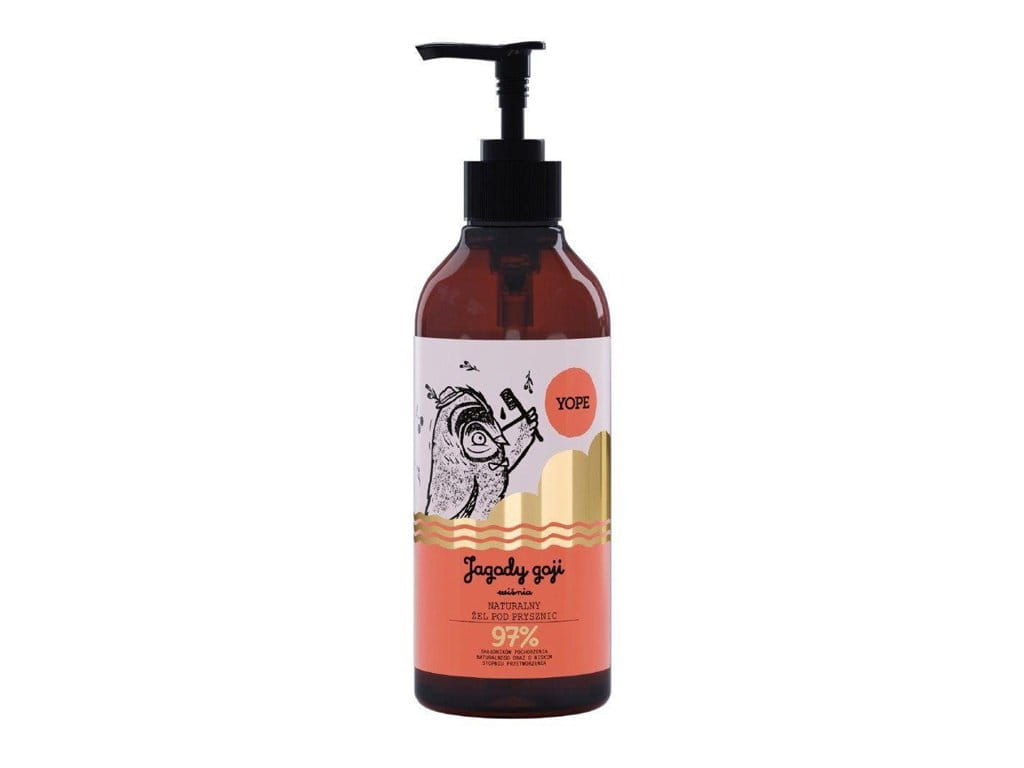 Gel Douche Baies de Goji Naturelles et Cerise 400ml YOPE