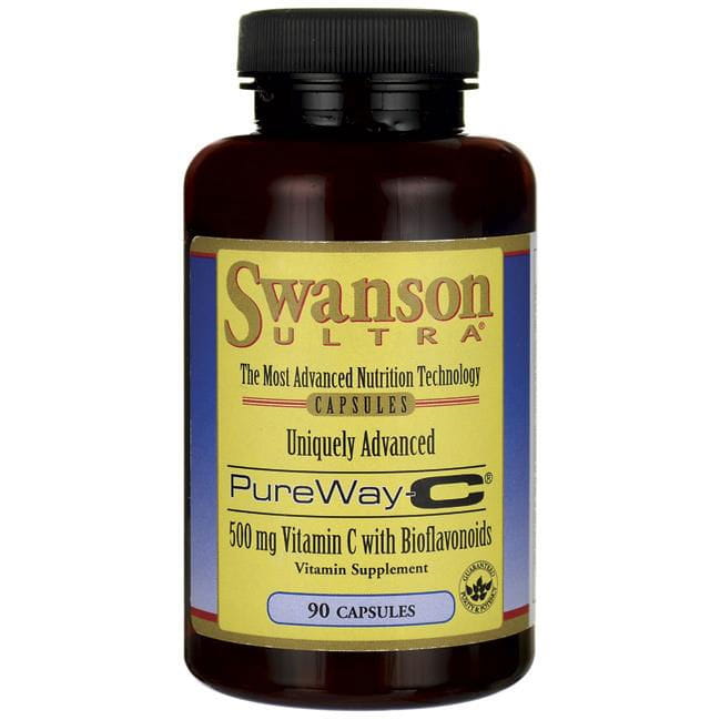 Vitamine C avec bioflavonoïdes d'agrumes Pureway - C 500 mg 90 gélules de SWANSON