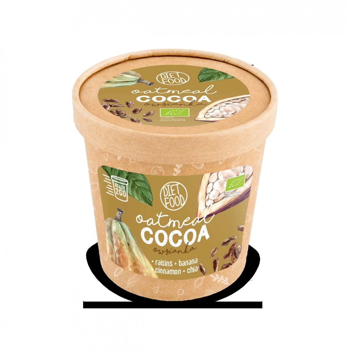 Bouillie de cacao 70g ECO DIET - FOOD