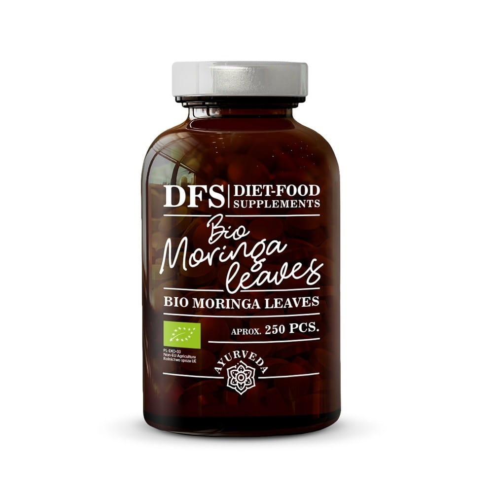 Moringa BIO - comprimés 250 pièces DIET FOOD